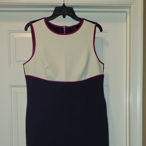 ANN TAYLOR Color Block Dress